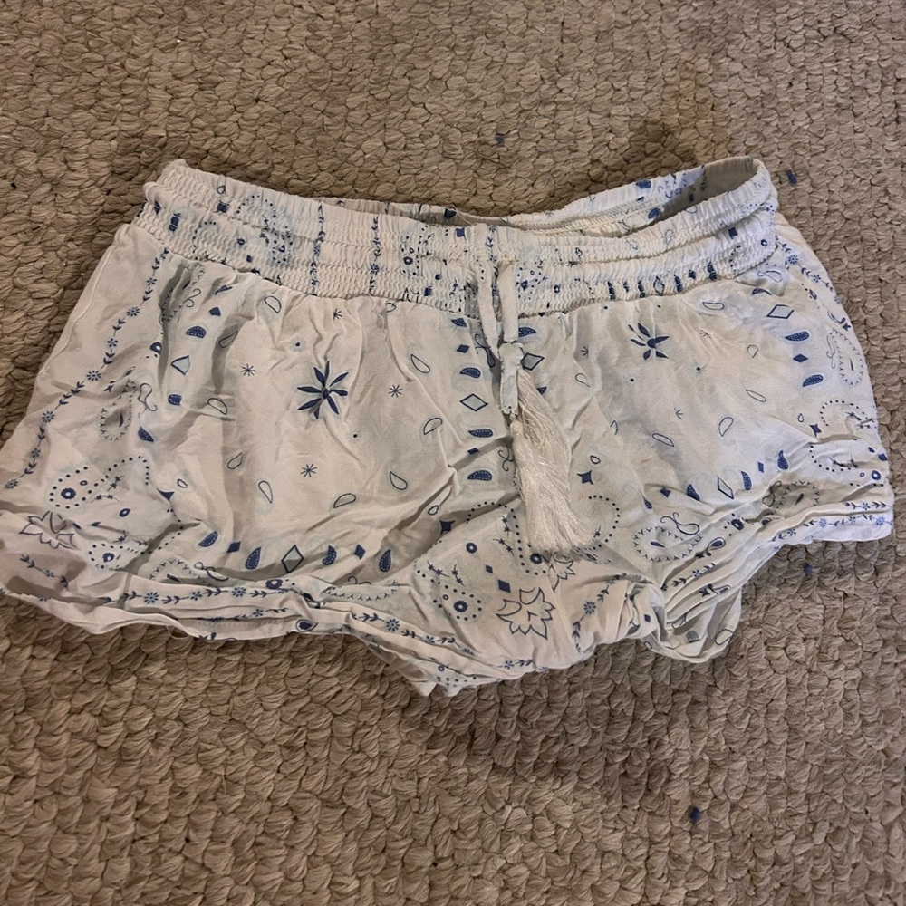 Olive & grey shorts